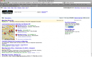 Google Local Free Tool Screen Shot