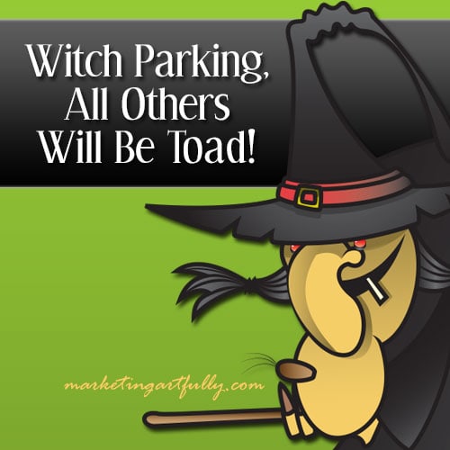 Witch parking - all others toad