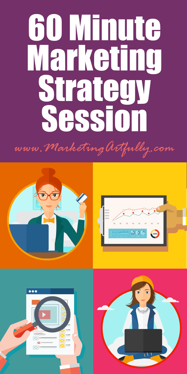 60 Minute Marketing Strategy Session - This is a marketing strategy session for Rebel Entrepreneurs, Realtors, Etsy Sellers or Writers who want to increase business sales and business satisfaction by creating a strategic marketing plan.