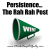 Persistance..the rah rah post