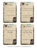 Steampunk Planner Cards Free Printable Marketing Artfully