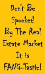 halloween real estate postcards