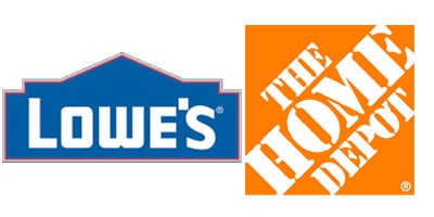 the home depot lowes