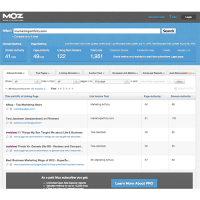 Moz Open Site Explorer