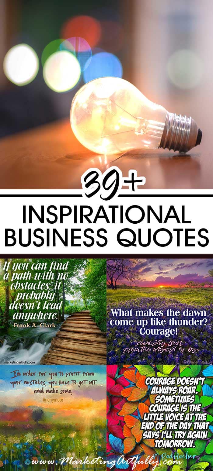 39 Plus Inspirational Business Quotes | Business Motivation Quotes