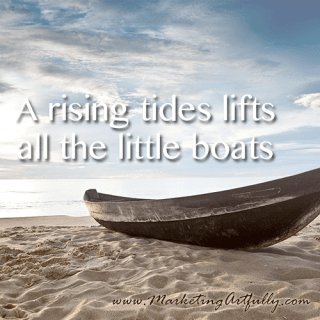 A rising tide lifts all boats and cryptocurrency
