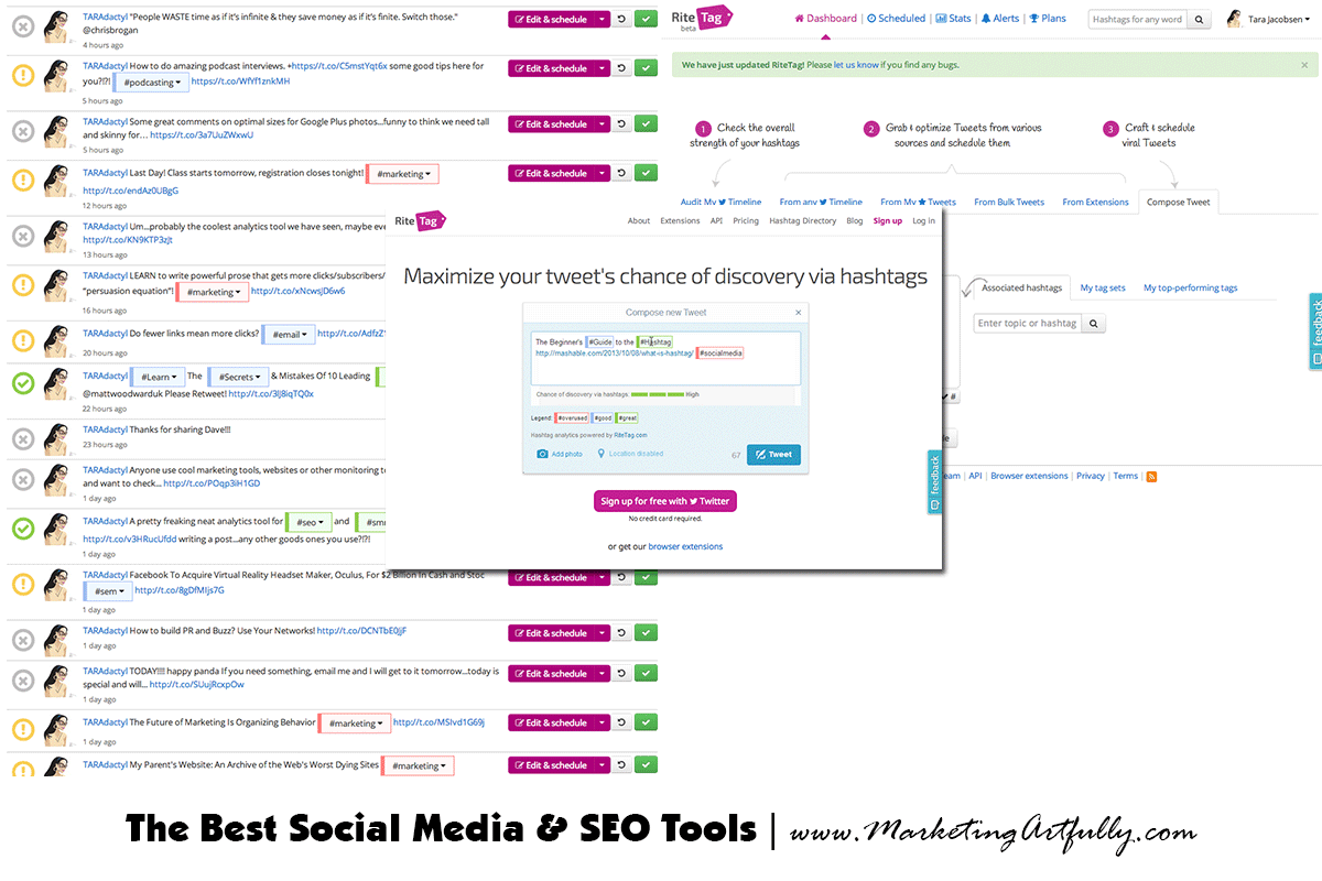 Rite Tag - Social Media Tools