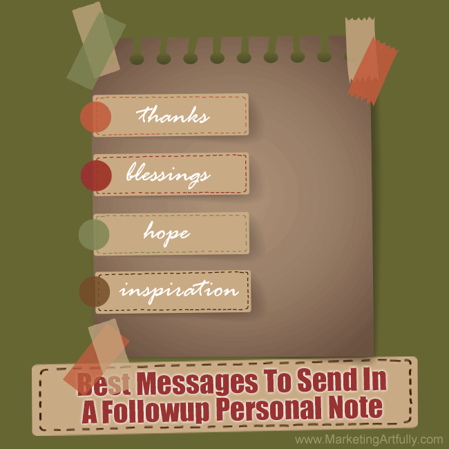 Best Messages To Send In A Followup Personal Note
