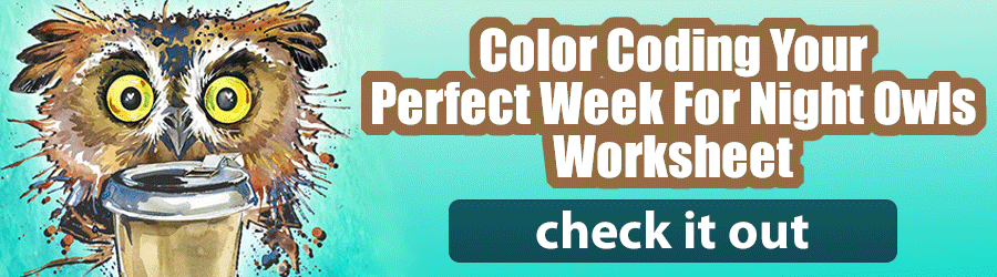 Color Coding Your Perfect Week For Night Owls