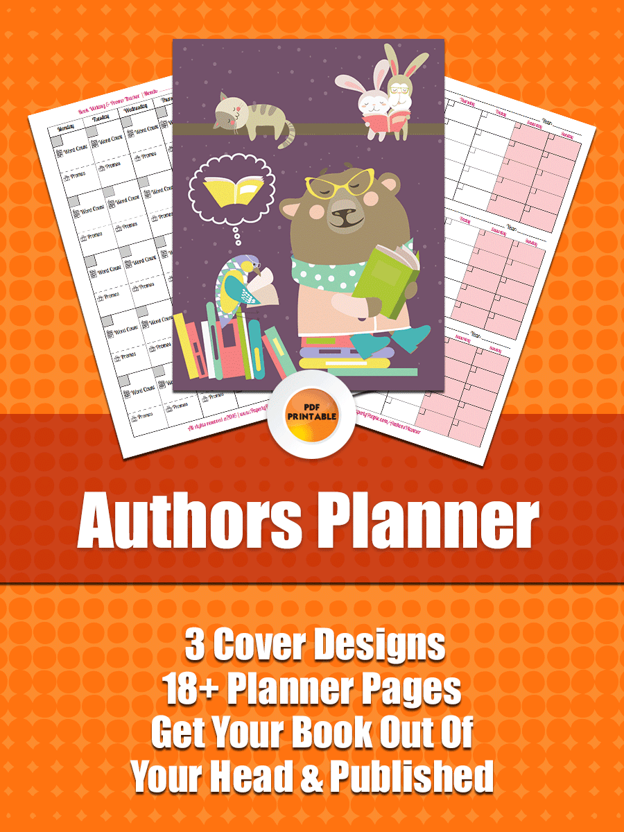 Authors Business Planner - This one is for book authors who want to get organized!