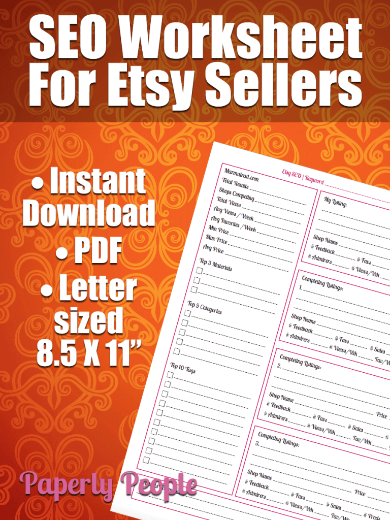 Ultimate Etsy SEO Guide