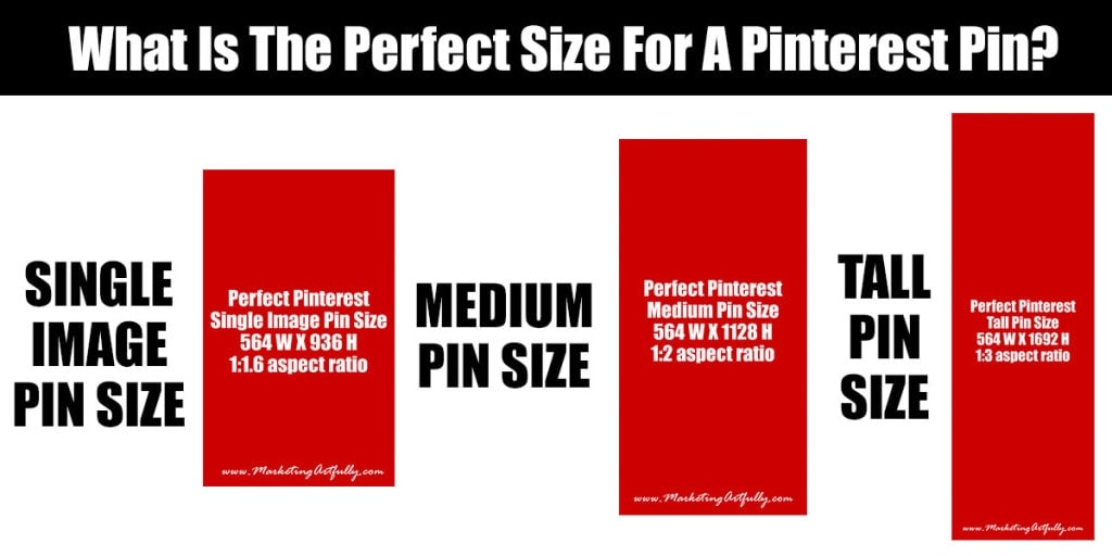 Pinterest Marketing - What Size Should Your Pins Be? (Lots Of Examples)