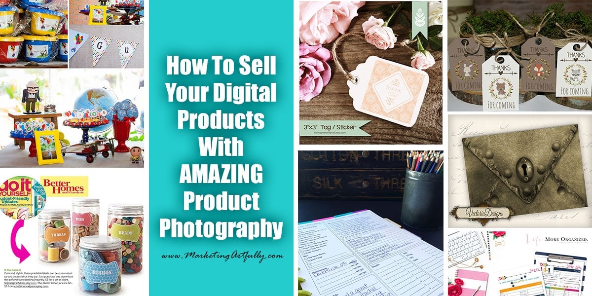 How To Sell Digital Products With Amazing Product Photography
