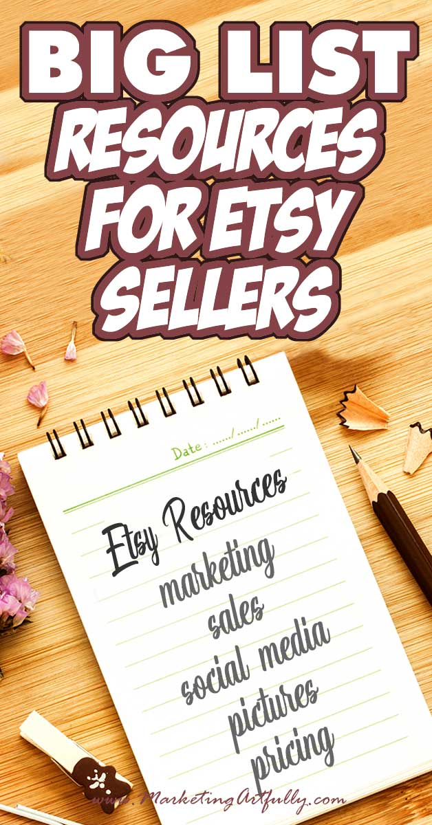 A Really Big List of Etsy Tools & Resources (50+ and counting!) I love finding great Etsy tools and resources that can help me and my peeps really rock our Etsy shops! I put a call out in some of the groups that I follow and am sure that I will get more and more suggestions as this post goes along!