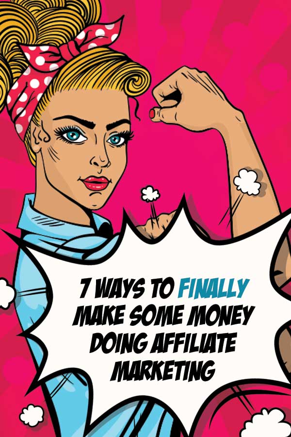 7 Ways To FINALLY Make Some Money Doing Affiliate Marketing... I work with A LOT of business owners who are intrigued by the idea of doing affiliate marketing but don't know how to do it ethically or (especially) effectively! I was chatting with a gal the other day and she was a little glum. She didn't want to feel icky by selling products on her website or to her email list, BUT she really needed to make money with her website or she would have to take on more hours at work. AND she felt like she had tried affiliate marketing before and it never worked and so she was more than a little discouraged.