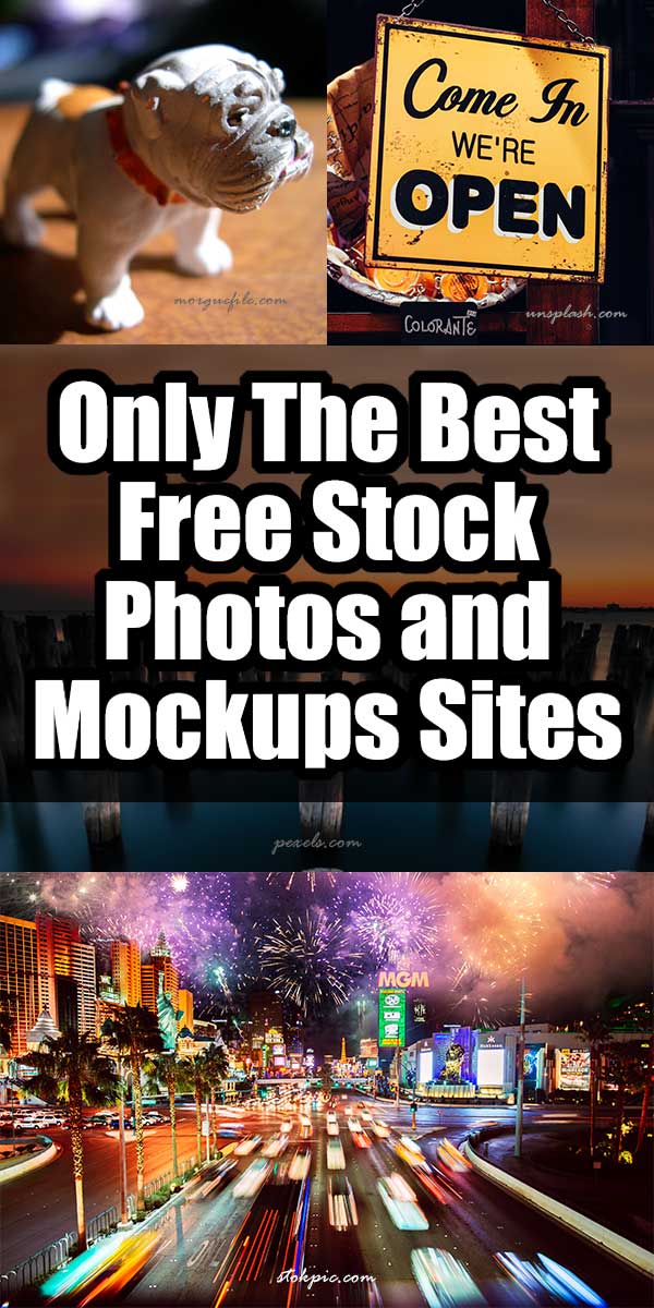 Only The Best Free Stock Photos and Mockups Sites ... Save yourself some time... this post lists only the best free stock photos sites that are licensed for commercial use. 