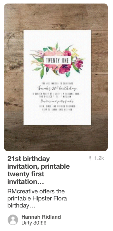 Birthday Invitation - Stylized Background