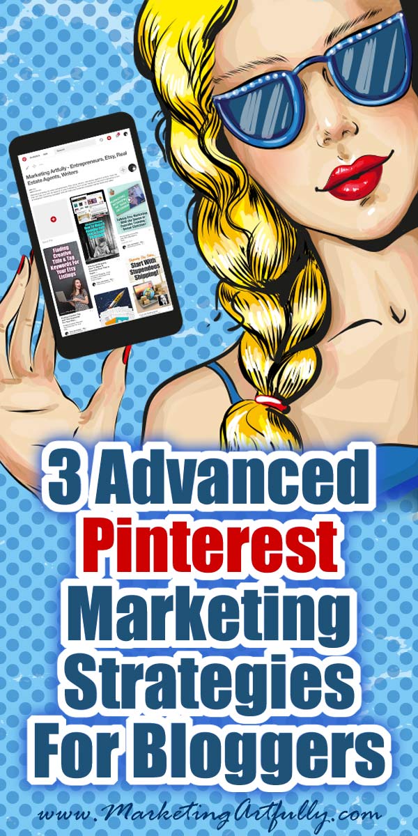 3 Advanced Pinterest Marketing Strategies For Bloggers... These Pinterest marketing strategies can focus your blogging efforts, save time & increase traffic. Data driven tips & ideas for SEO nerds like me!
