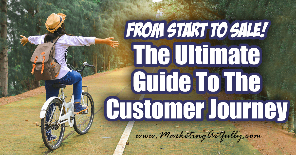 What is the customer journey? It is the path a person takes from not even knowing about your product to the time they buy it from YOU! There are specific marketing hacks we can do to interject ourselves into that journey... this post tells you how!