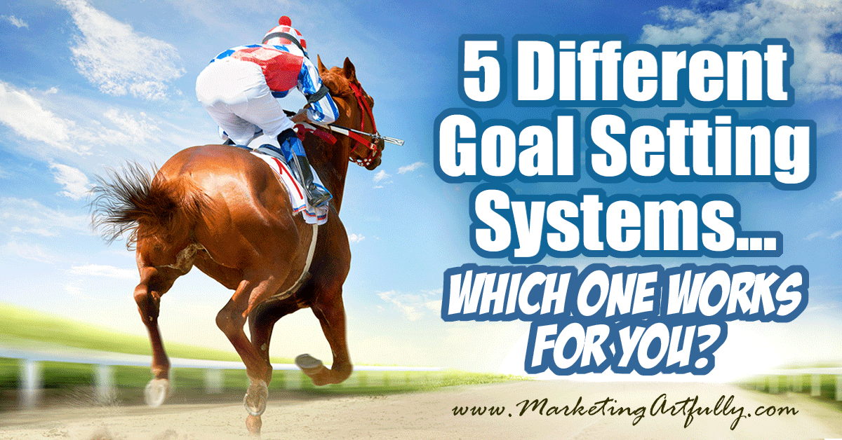 5 Different Goal Setting Systems... Which One Works For You? When you are focusing on goal setting, it is important to think about how we are all different & need different goal setting systems in order to be successful!