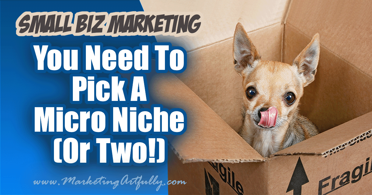 You Need To Pick A Micro Niche or Two - Small Business Marketing