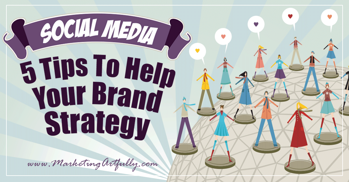 5 super solid, practial tips for growing you social media brand. This one is for small business owners who are not spending all day in social, but who want to use actual strategy in their marketing efforts. 