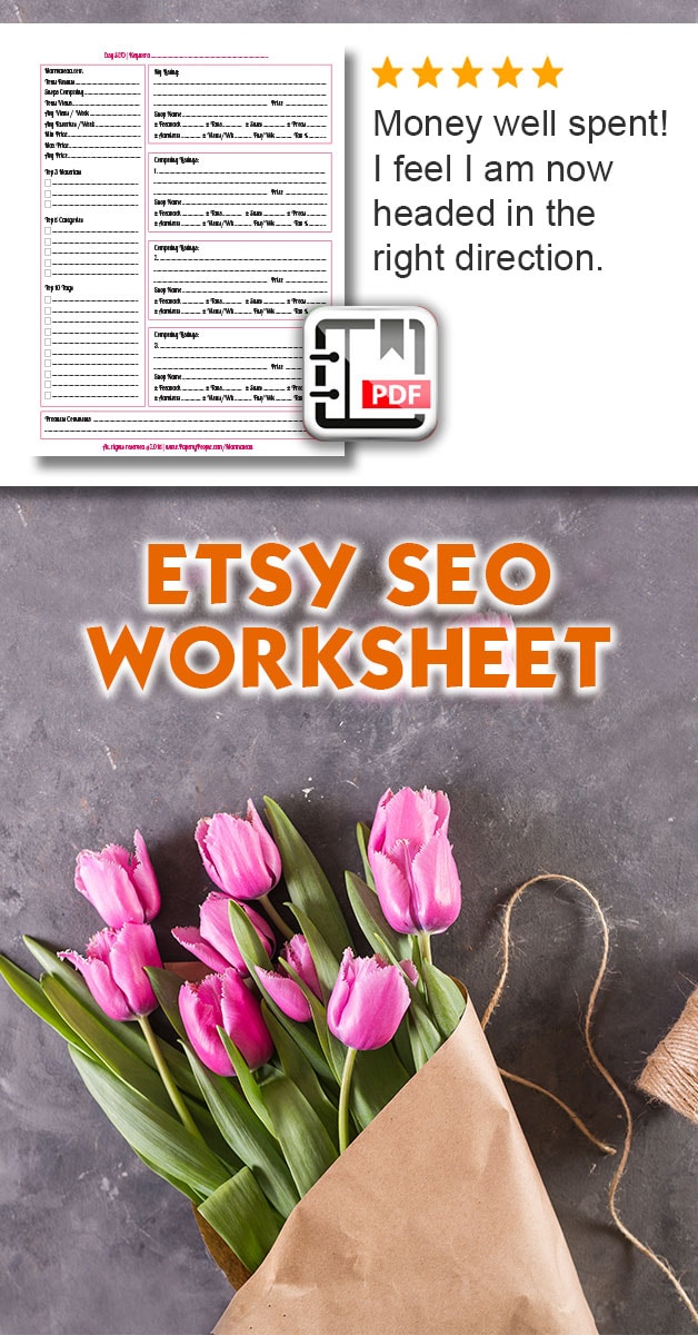 Etsy SEO Worksheet Banner Tall