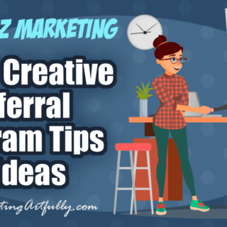 Super Creative Referral Program Tips and Ideas... Whether you are a shop keeper, real estate agent, direct salesperson or service professional, having a referral program can be one of the easiest ways to get new business. Functionally, a referral is someone who already has a good feeling about working with or buying from you because someone recommended you, making the sale much easier! This post will walk you though all kinds of tips and ideas for setting up your own referral program!
