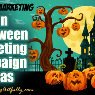 Doing a Halloween marketing campaign? Here are my best tips and ideas for how to promote your business or products during the Halloween seasonal holiday! make sure to snag the free seasonal holiday printable