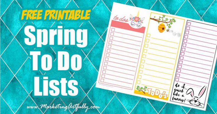 Free Printable To Do Lists… Cute and Fun Seasonal Digital Downloads ...