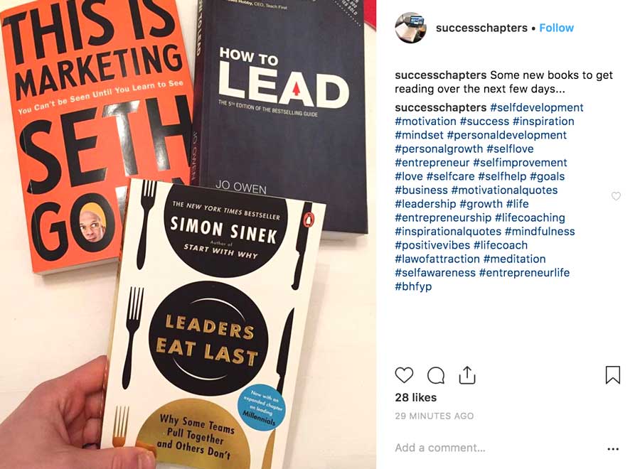 Instagram Post About Leadership