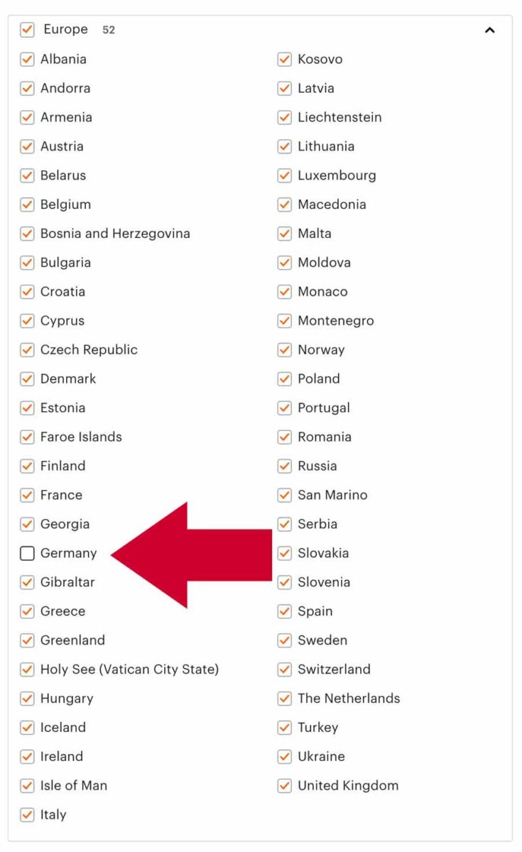 How To Change The Countries You Will Ship To In Etsy Etsy Shipping Tips