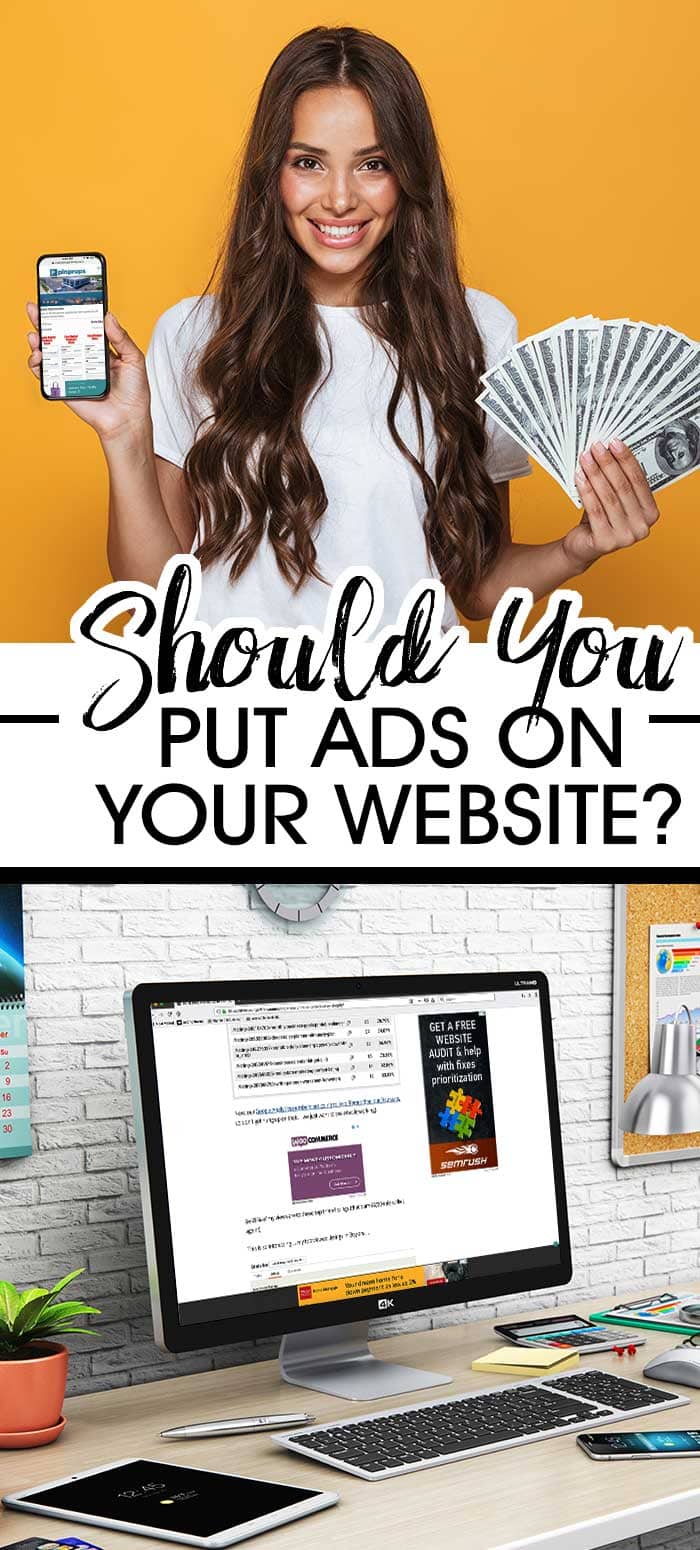 put ads on website