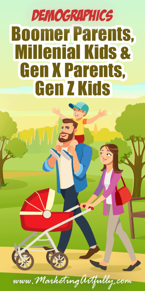 I have been reading some really interesting ideas about how Baby Boomer parents created Millenials and how Gen Xers are raising the Gen Z children. Neat to think about how how life experiences influence parenting.  #demographics #babyboomers #millenials