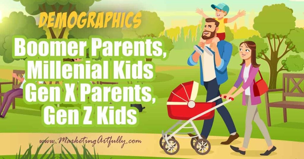 I have been reading some really interesting ideas about how Baby Boomer parents created Millenials and how Gen Xers are raising the Gen Z children. Neat to think about how how life experiences influence parenting.  #demographics #babyboomers #millenials