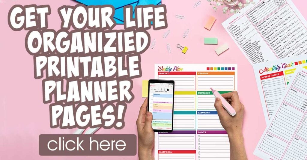 Printable Planner Pages