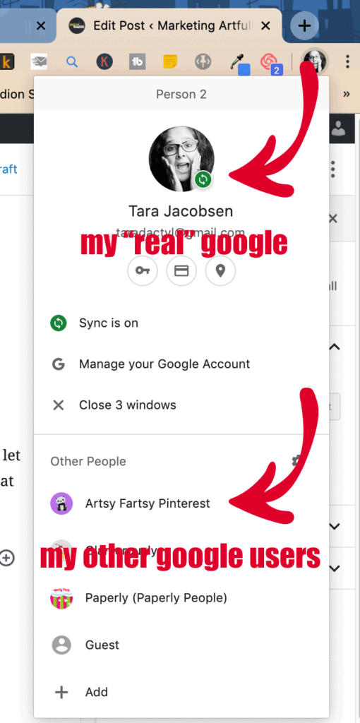 How To Have Multiple Google Users For Pinterest
