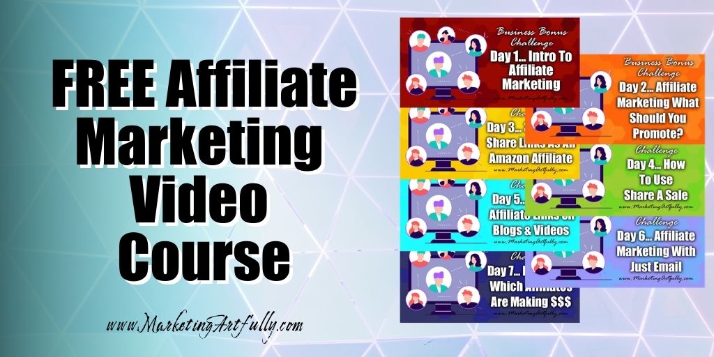 Free Affiliate Marketing Course - Business Bonus Challenge
