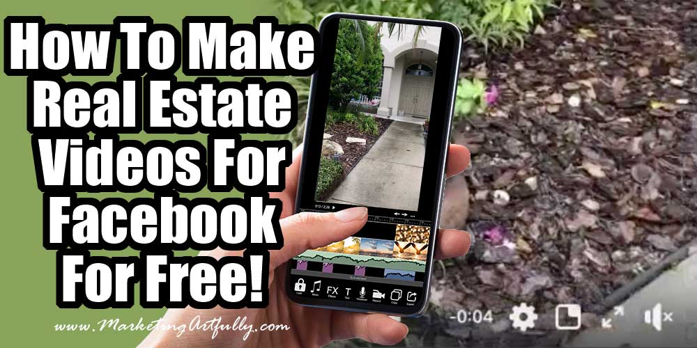 How To Make SUPER EASY Real Estate Agent Videos For Facebook!
