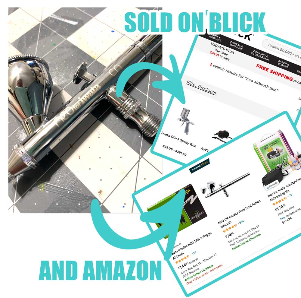 Airbrush Sold On Blicks And Amazon