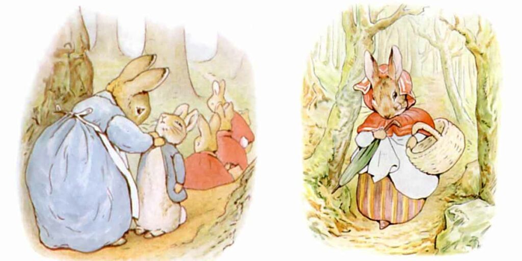 Peter Rabbit Public Domain Images