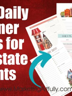 7 Free Real Estate Agent Daily Planner Pages
