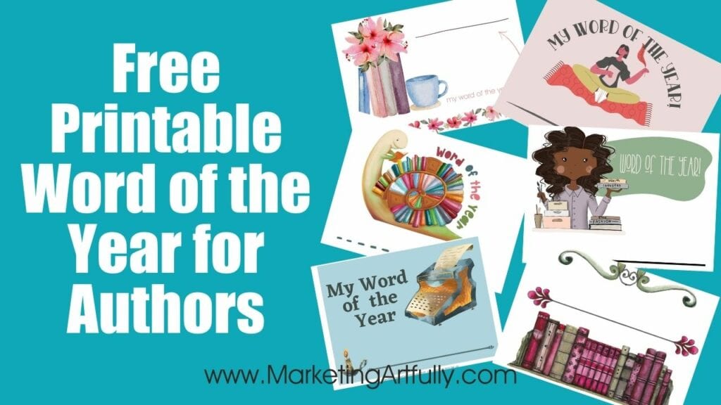 9 Free Printable Word of the Year Worksheets For Authors