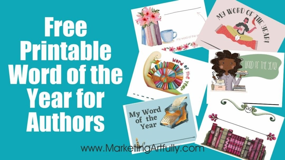 9 Free Printable Word of the Year Worksheets For Authors – Marketing ...