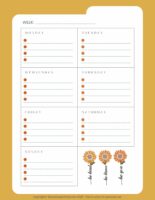 Motivational Weekly Planner Pages – Free Printables – Marketing Artfully
