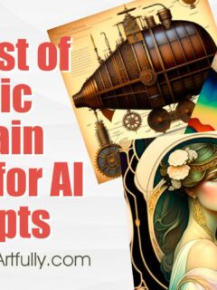 HUGE List of Artists In The Public Domain for AI Prompts