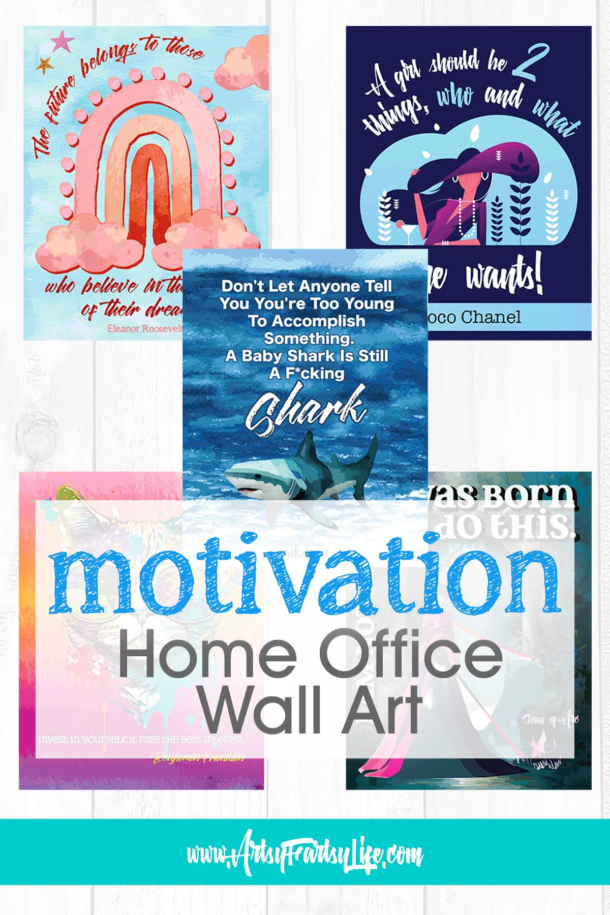 Free Motivational Wall Art Printables For Home Offices
