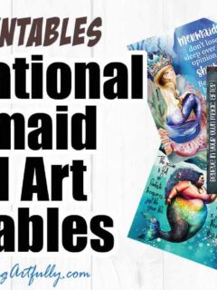 Mermaid Inspirational Wall Art - Free Printables