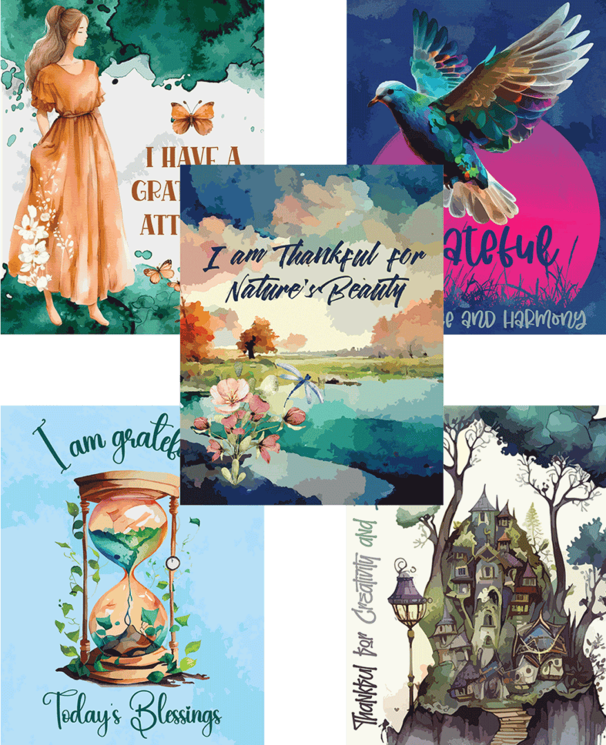 Free Printable Gratitude Wall Art Posters