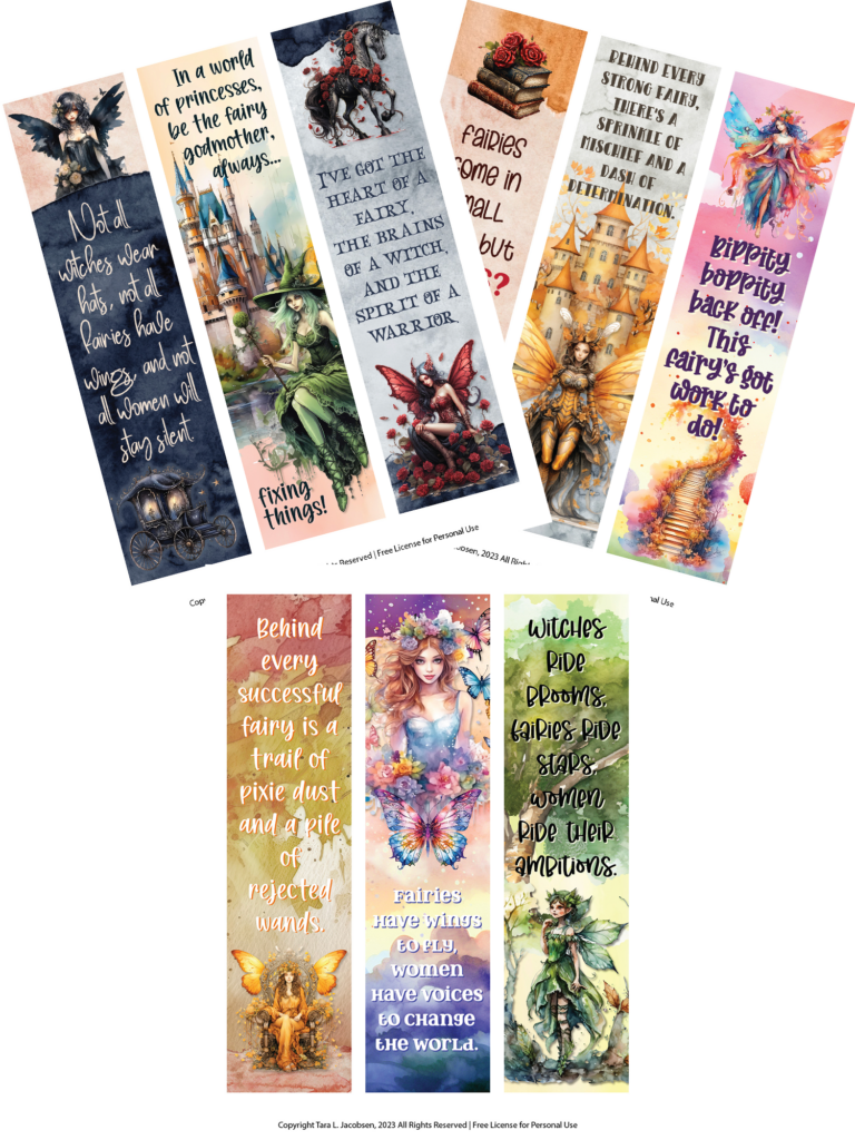 Fairy Free Printable Bookmarks Inspirational
